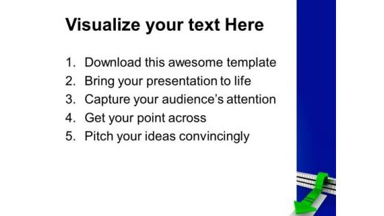 Jump The Wall Of Problems PowerPoint Templates Ppt Backgrounds For Slides 0713