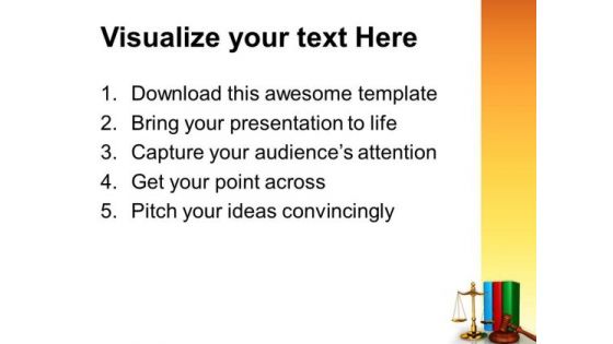 Justice Concept Business Law PowerPoint Templates And PowerPoint Themes 0612