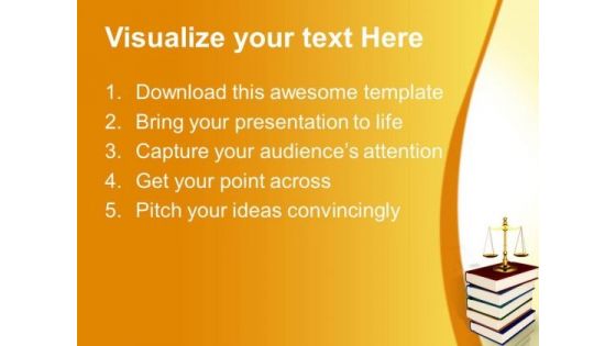 Justice Concept Law PowerPoint Templates And PowerPoint Themes 0812