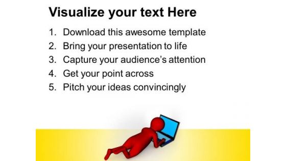 Keep Laptop Ready For Business PowerPoint Templates Ppt Backgrounds For Slides 0713