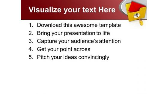 Keep Your Mail Safe PowerPoint Templates Ppt Backgrounds For Slides 0713