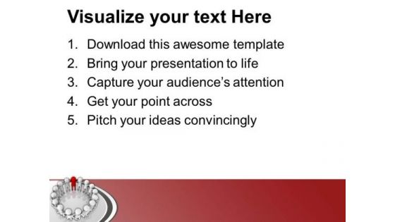 Keep Your Team Togather With Right Leadership PowerPoint Templates Ppt Backgrounds For Slides 0613