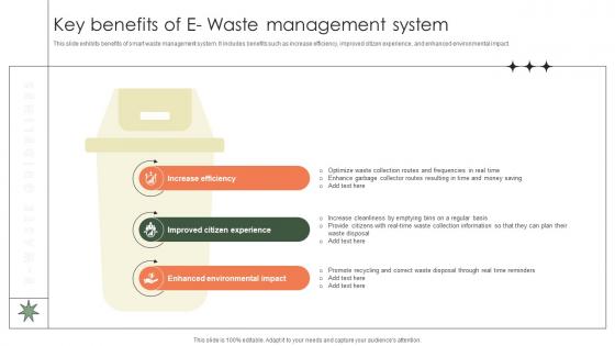 Key Benefits Of E Waste Management System Implementation Of E Waste Guidelines