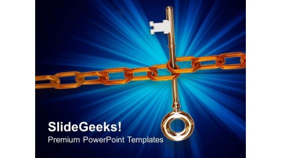 Key Chain Success PowerPoint Templates And PowerPoint Themes 0912