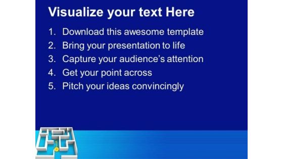 Key In Labyrinth Solution Security PowerPoint Templates Ppt Backgrounds For Slides 1212