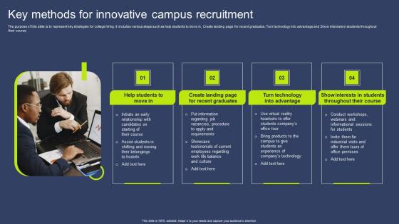 Key Methods For Innovative Campus Recruitment Download Pdf