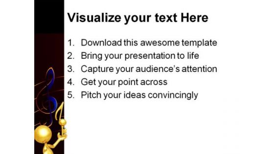 Key Note Music PowerPoint Templates And PowerPoint Backgrounds 0611