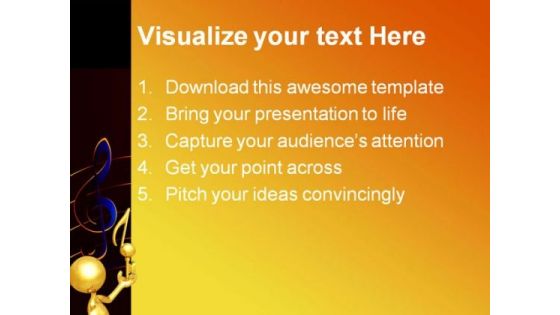 Key Note Music PowerPoint Templates And PowerPoint Backgrounds 0611