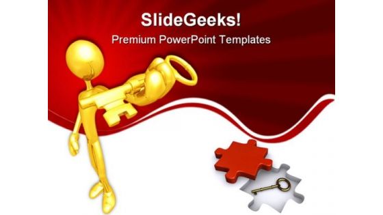 Key Security PowerPoint Templates And PowerPoint Backgrounds 0911