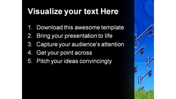 Key Squadron Security PowerPoint Templates And PowerPoint Backgrounds 0311