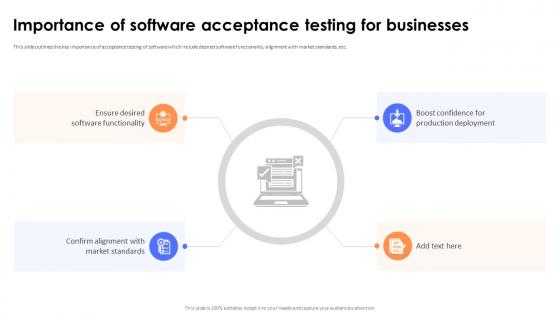 Key Steps And Strategies Importance Of Software Acceptance Testing