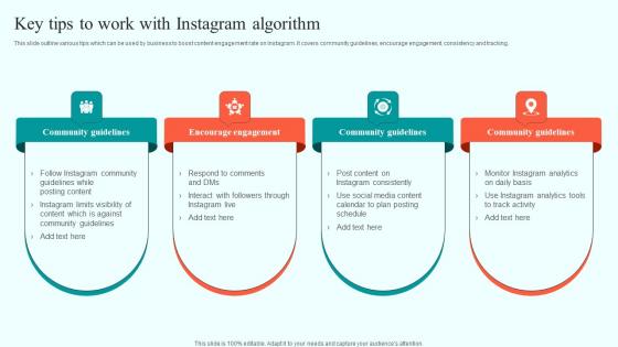 Key Tips To Work With Instagram Algorithm Online Advertising Solutions Summary Pdf