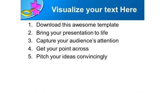 Key To Puzzle Business Concept Success PowerPoint Templates Ppt Backgrounds For Slides 0313