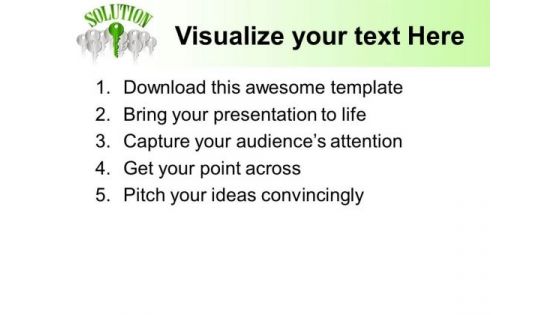 Key To Solution Business PowerPoint Templates And PowerPoint Themes 0412