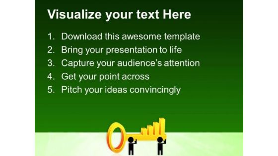 Key To Success Business PowerPoint Templates And PowerPoint Themes 0412