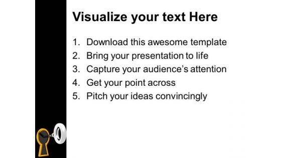 Key To Success Business PowerPoint Templates Ppt Backgrounds For Slides 0213