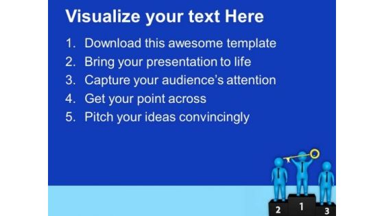 Key To Success Concept Illustration PowerPoint Templates Ppt Backgrounds For Slides 0713