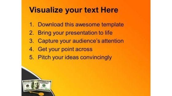 Key To Success Dollar Business PowerPoint Templates Ppt Backgrounds For Slides 1212