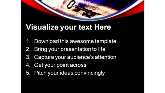 Key To Success Security PowerPoint Templates And PowerPoint Backgrounds 0311