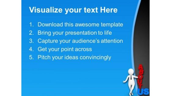 Know About Us Through Contacts And Emails PowerPoint Templates Ppt Backgrounds For Slides 0713