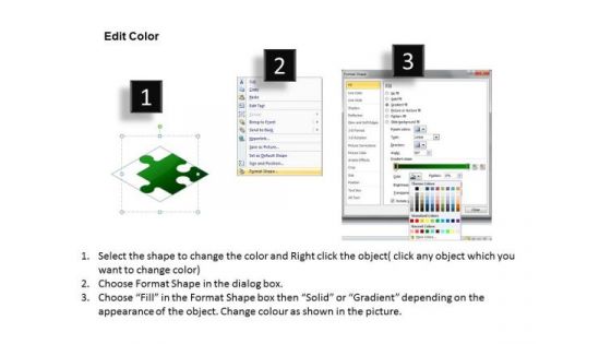Label Each Piece Separately Puzzle PowerPoint Templates And Editable Slides