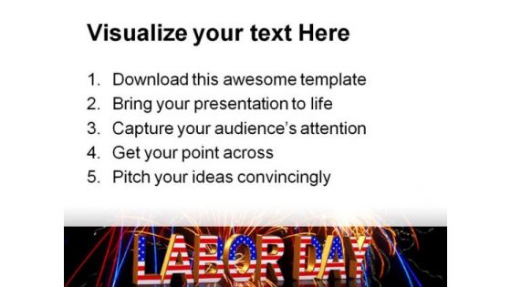 Labor Day Americana PowerPoint Templates And PowerPoint Backgrounds 0111