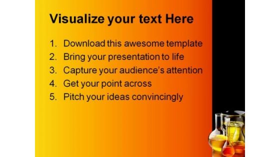 Laboratory Medical PowerPoint Template 0610
