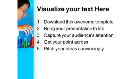 Laboratory Science PowerPoint Backgrounds And Templates 1210