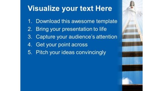 Ladder Of Opportunity Religion PowerPoint Templates And PowerPoint Themes 0712