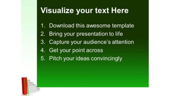 Ladder To Finance Business PowerPoint Templates And PowerPoint Themes 0512
