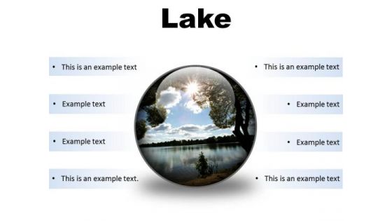 Lake Nature PowerPoint Presentation Slides C