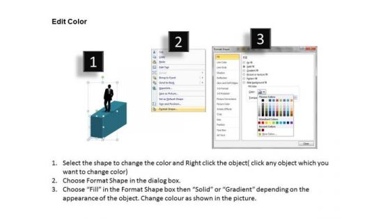 Land A Job Corporate Ladder PowerPoint Ppt Templates