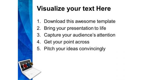 Laptop And Credit Card Finance PowerPoint Templates And PowerPoint Themes 1012