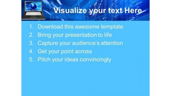 Laptop Internet PowerPoint Templates And PowerPoint Themes 0712