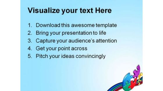 Last Puzzle Business PowerPoint Templates And PowerPoint Backgrounds 0611