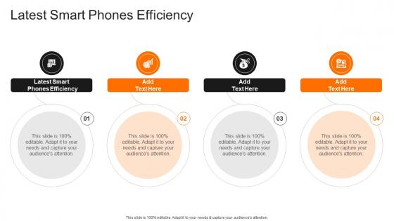 Latest Smart Phones Efficiency In Powerpoint And Google Slides Cpb