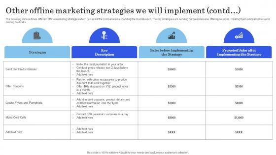Launching New Commodity Other Offline Marketing Strategies We Will Implement Graphics Pdf