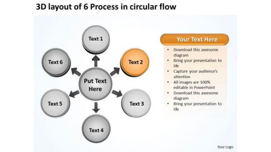 Layout Of 6 Process In Circular Flow Relative Arrow Chart PowerPoint Templates Layout Of 6 Process In Circular Flow Relative Arrow Chart PowerPoint Templates