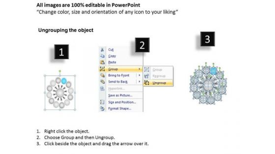 Layout Of Converging 12 Steps Linear Flow Ppt Circular Process Chart PowerPoint Templates