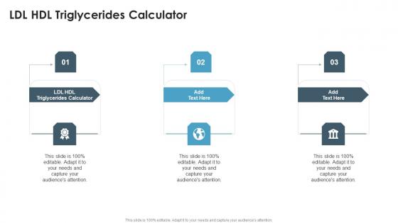 LDL HDL Triglycerides Calculator In Powerpoint And Google Slides Cpb