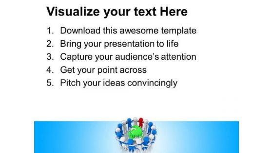 Lead Your Team For Global Business PowerPoint Templates Ppt Backgrounds For Slides 0713