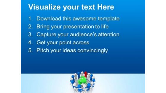 Lead Your Team For Global Business PowerPoint Templates Ppt Backgrounds For Slides 0713