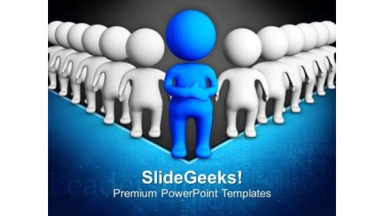 Lead Your Team With Vision Of Success PowerPoint Templates Ppt Backgrounds For Slides 0613