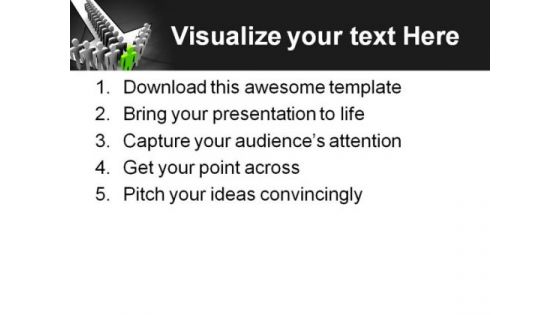 Leader02 Leadership PowerPoint Themes And PowerPoint Slides 0711