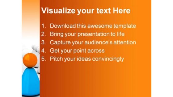 Leader04 Leadership PowerPoint Templates And PowerPoint Backgrounds 0711