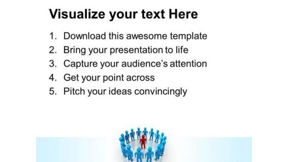 Leader And Team Leadership PowerPoint Templates And PowerPoint Themes 0512