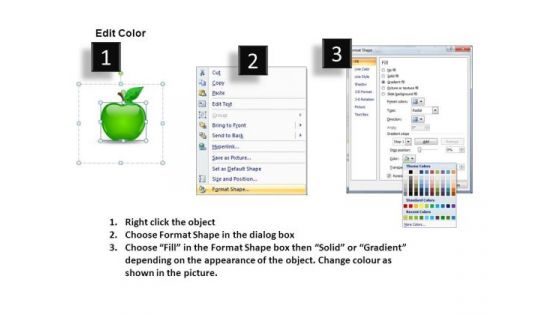 Leader Apples PowerPoint Slides And Ppt Diagram Templates