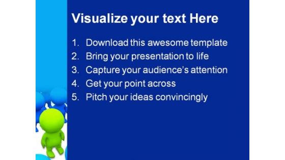 Leader Business PowerPoint Template 0910