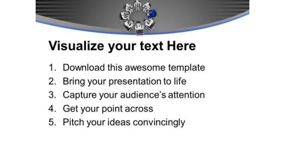 Leader Can Resolve Team Problems PowerPoint Templates Ppt Backgrounds For Slides 0713
