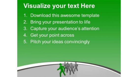 Leader Competes With Team Business Strategies PowerPoint Templates Ppt Backgrounds For Slides 0513